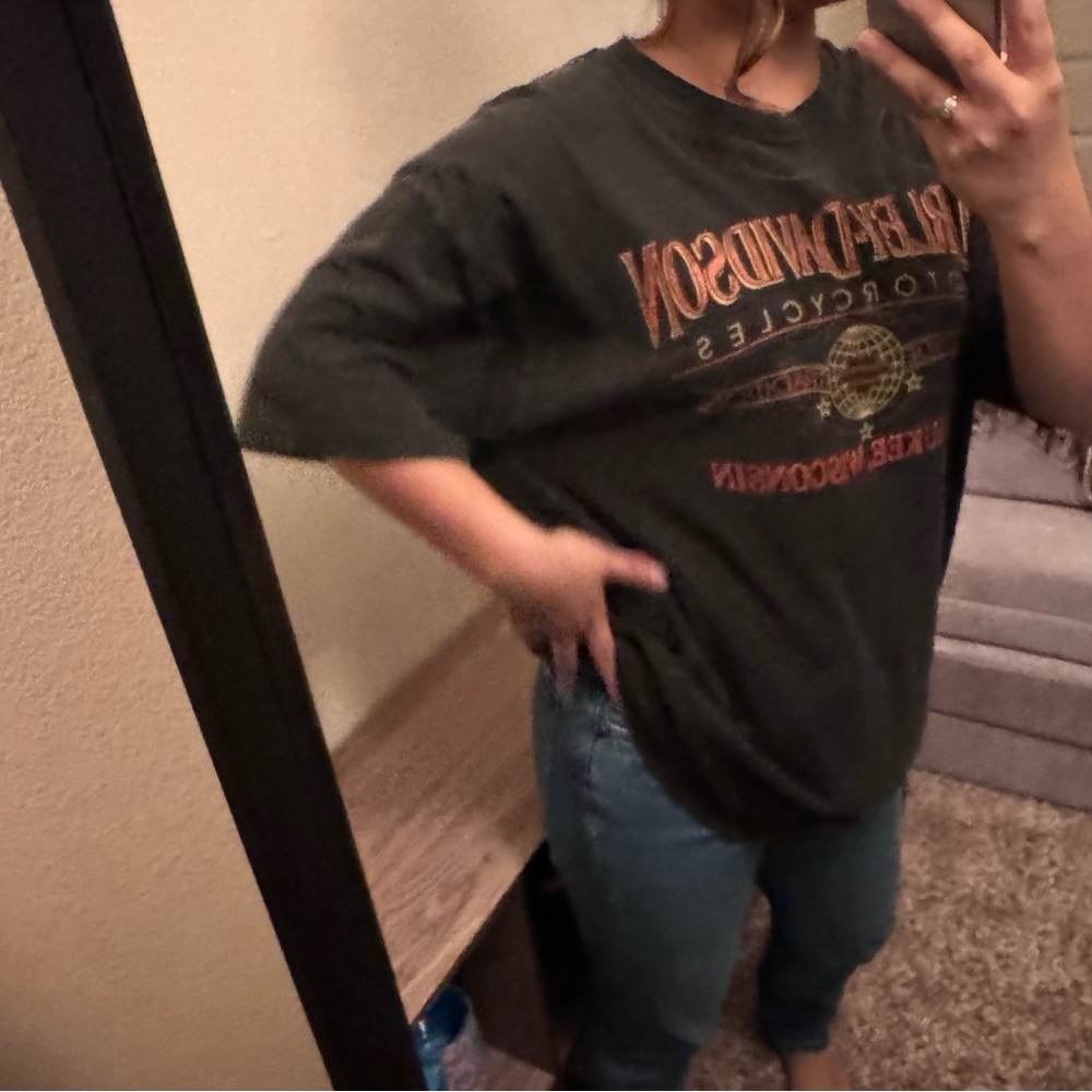VINTAGE HARLEY DAVIDSON WISCONSON TEE - Picture 3 of 9